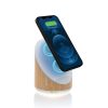 Ovate bamboo 5W speaker with 15W wireless charger P329.449