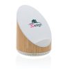 Ovate bamboo 5W speaker with 15W wireless charger P329.449