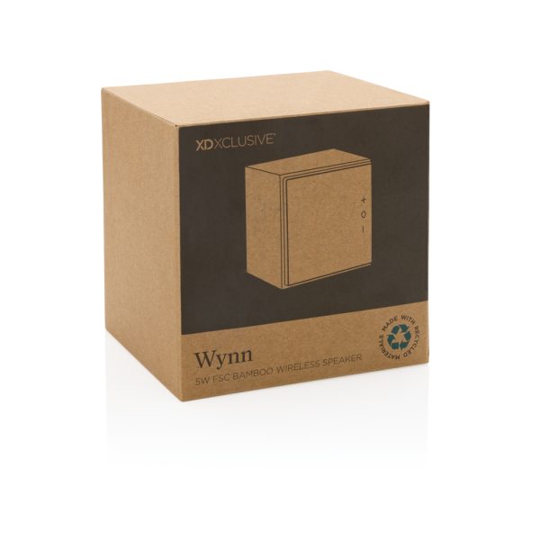 Wynn 5W FSC® bamboo wireless speaker P329.639