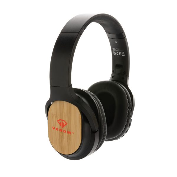 RCS and FSC® bamboo Elite Foldable wireless headphone P329.681