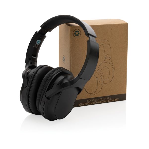 RCS recycled plastic Elite Foldable wireless headphone P329.691