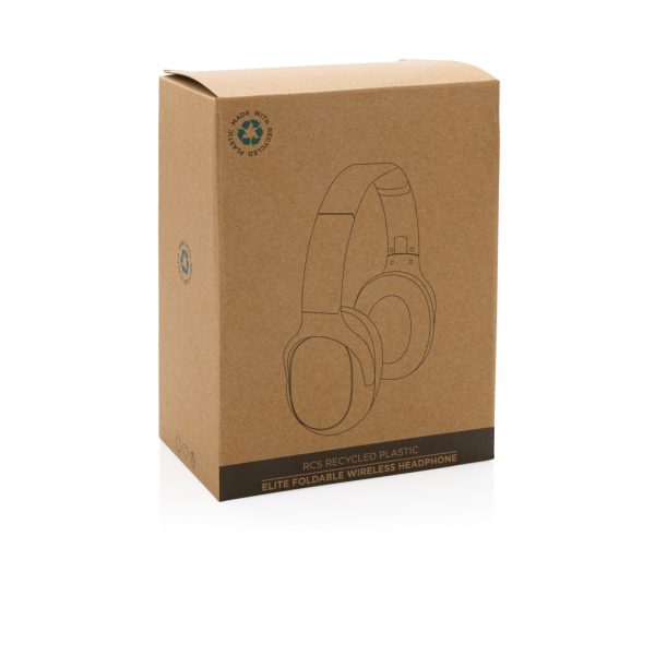 RCS recycled plastic Elite Foldable wireless headphone P329.691