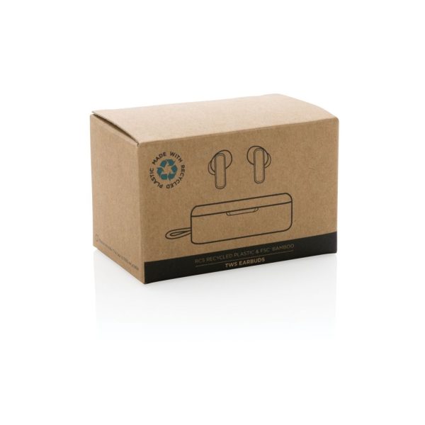 RCS recycled plastic & FSC® bamboo TWS earbuds P329.861