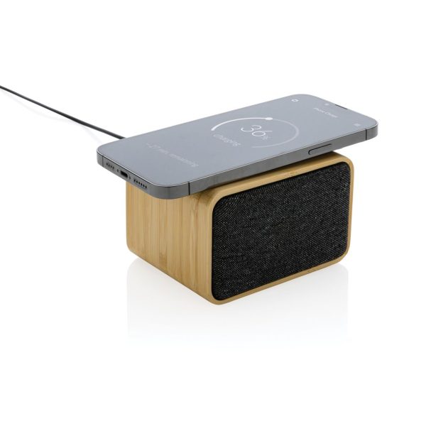 RCS Rplastic speaker with FSC® bamboo 5W wireless P329.969