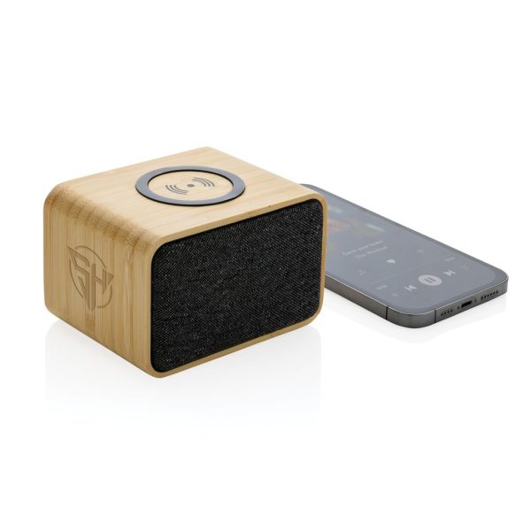 RCS Rplastic speaker with FSC® bamboo 5W wireless P329.969