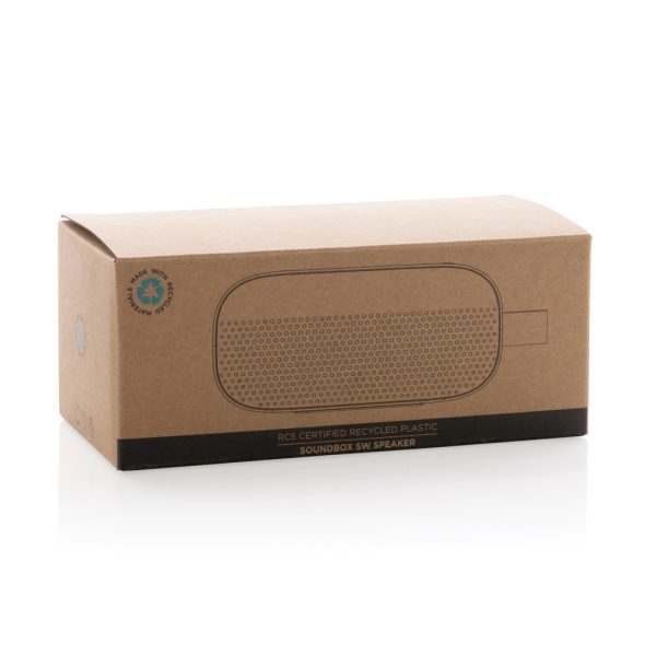 RCS recycled plastic Soundbox 5W speaker P329.981