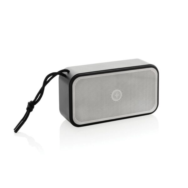 Swiss Peak RCS recycled aluminium 10W bass speaker P331.0902