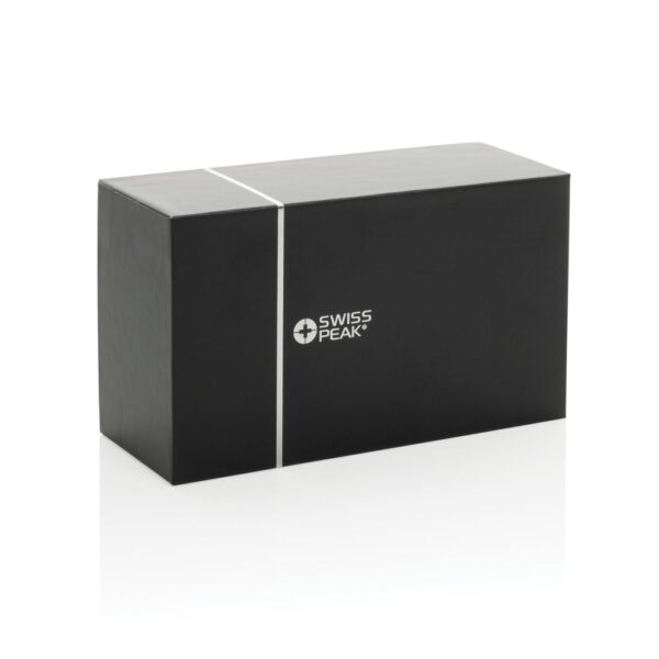 Swiss Peak RCS recycled aluminium 10W bass speaker P331.0902