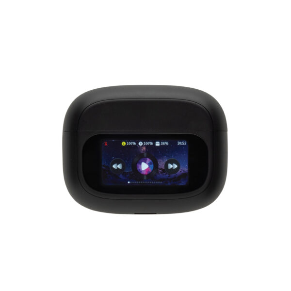 Airtune RCS recycled plastic ANC earbuds with touch screen P331.1201
