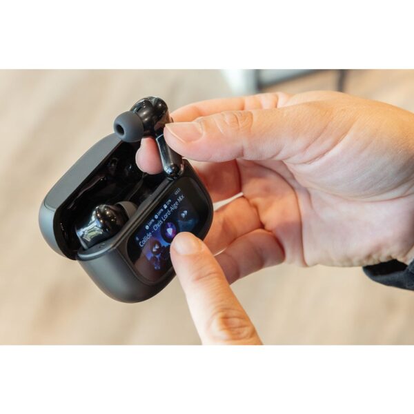 Airtune RCS recycled plastic ANC earbuds with touch screen P331.1201