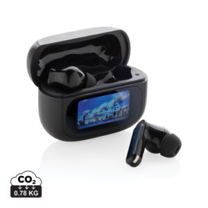 Airtune RCS recycled plastic ANC earbuds with touch screen P331.1201