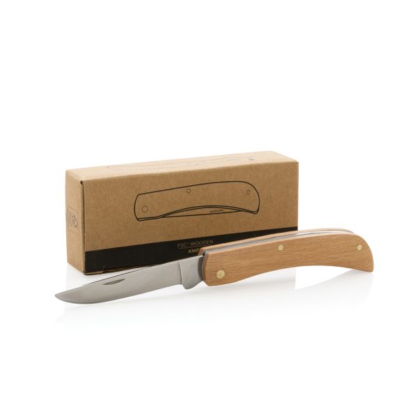 FSC® wooden knife P414.009