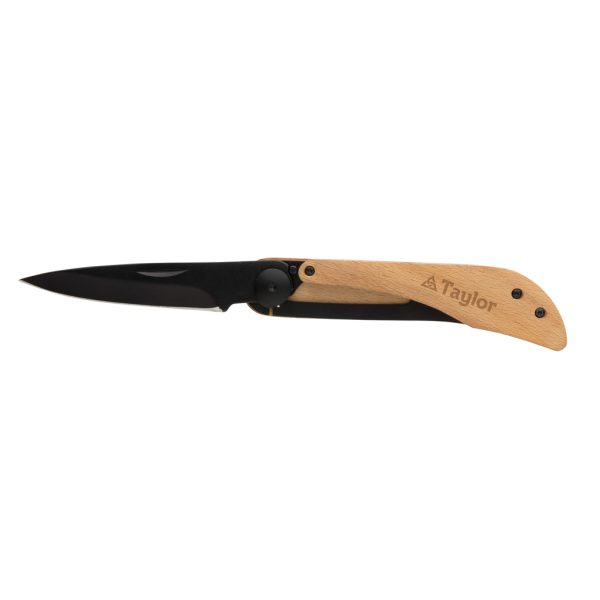 Nemus FSC® Luxury Wooden knife with lock P414.039