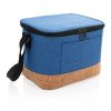 Two tone cooler bag with cork detail P422.265