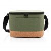 Two tone cooler bag with cork detail P422.267