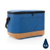 Impact AWARE™ XL RPET two tone cooler bag with cork detail P422.355