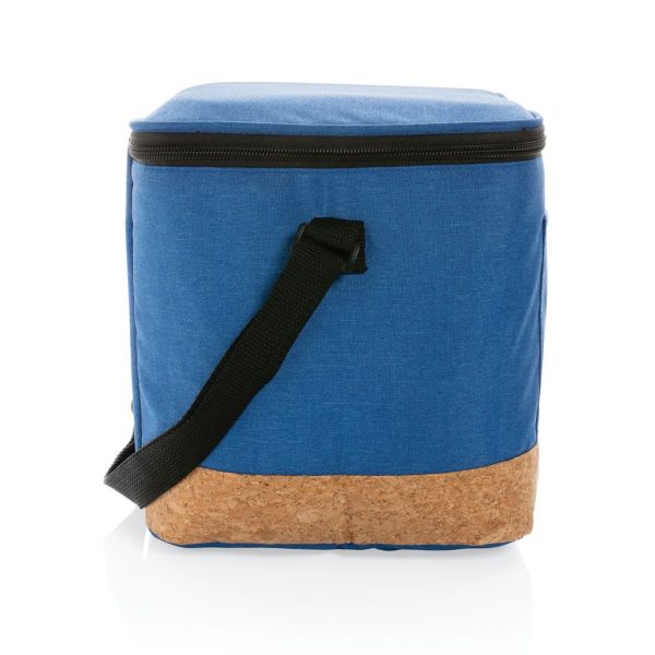 Impact AWARE™ XL RPET two tone cooler bag with cork detail P422.355