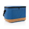 Impact AWARE™ XL RPET two tone cooler bag with cork detail P422.355