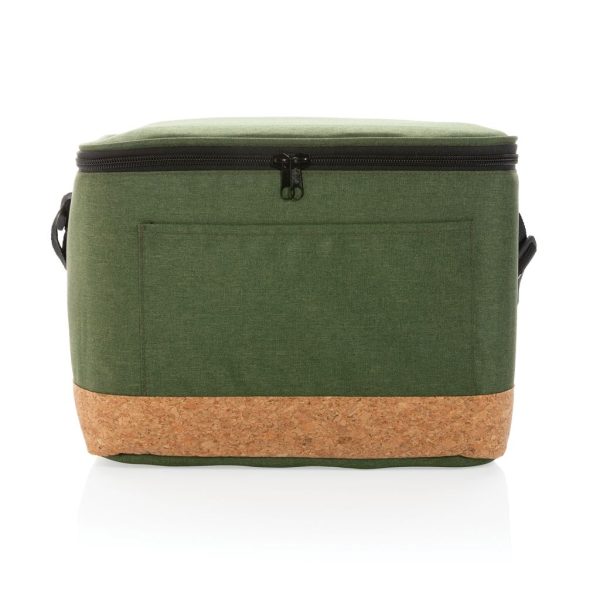 Impact AWARE™ XL RPET two tone cooler bag with cork detail P422.357