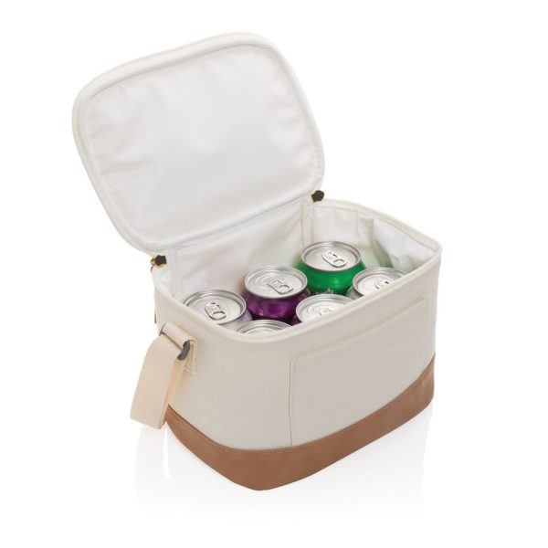 Impact AWARE™ 16 oz. rcanvas six can cooler bag P422.420