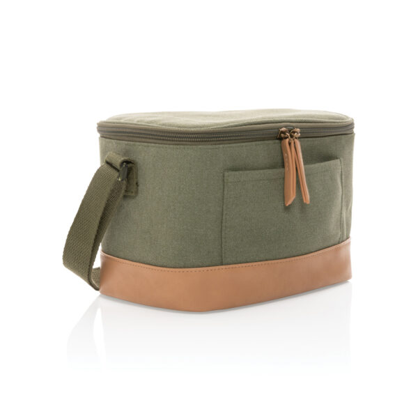 Impact AWARE™ 16 oz. rcanvas six can cooler bag P422.427