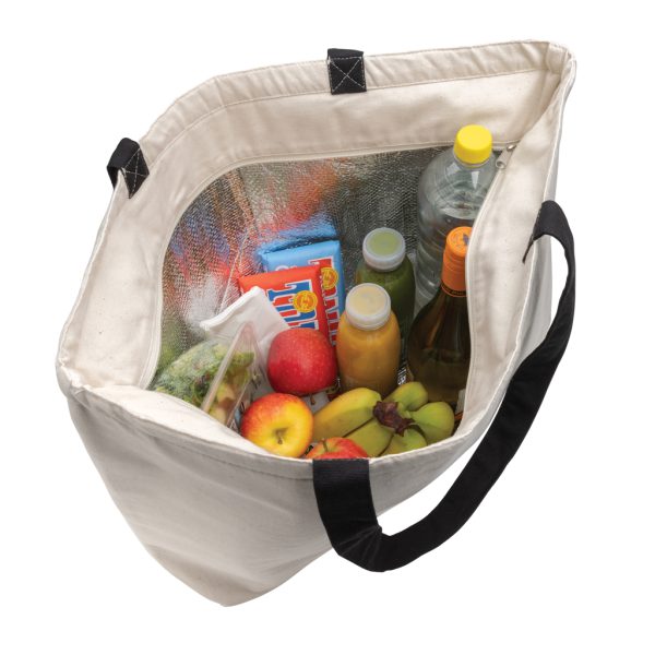 Impact Aware™ 285 gsm rcanvas large cooler tote undyed P422.480