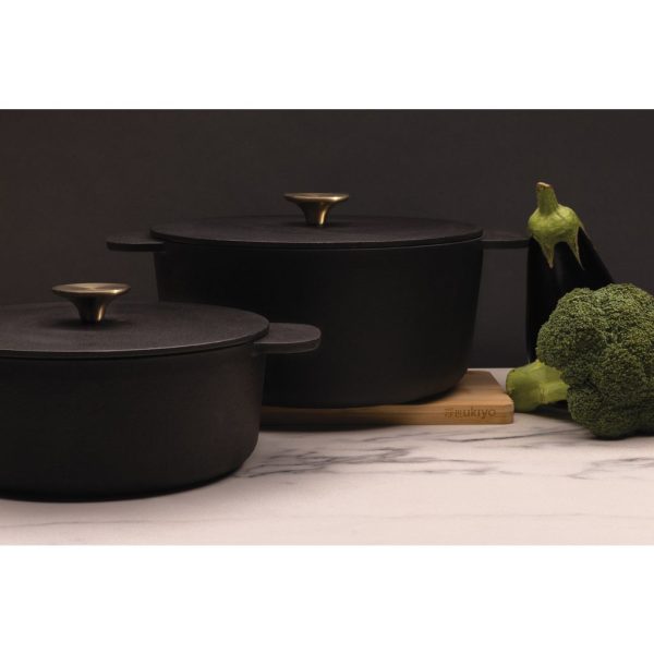 Ukiyo cast iron pan large P431.021