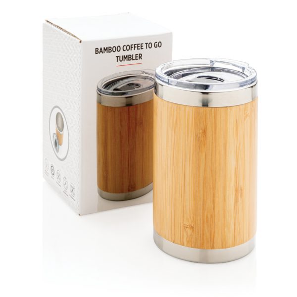 Bamboo coffee to go tumbler P432.339