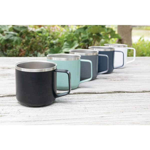 Stainless steel camp mug P432.441