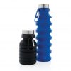 Leakproof collapsible silicone bottle with lid P432.621