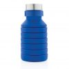 Leakproof collapsible silicone bottle with lid P432.625