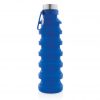 Leakproof collapsible silicone bottle with lid P432.625