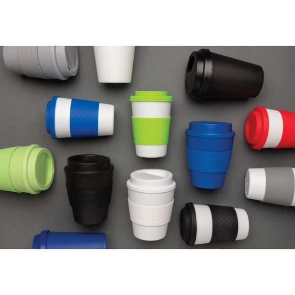 Reusable Coffee cup with screw lid 350ml P432.681