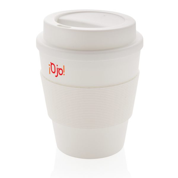 Reusable Coffee cup with screw lid 350ml P432.683