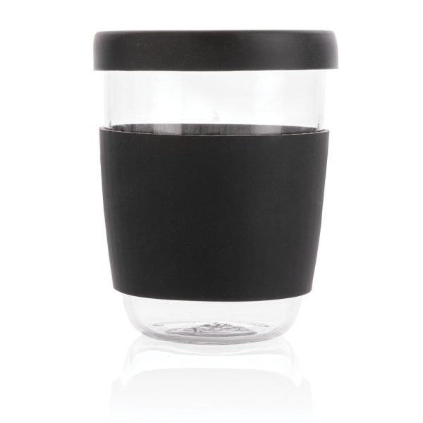 Ukiyo borosilicate glass with silicone lid and sleeve P432.701