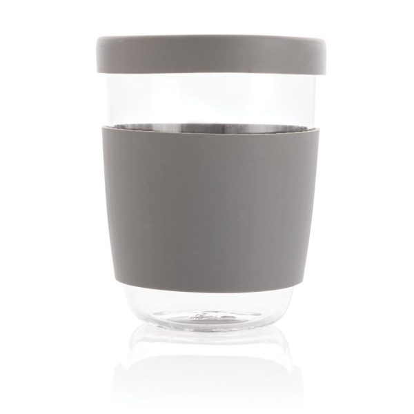 Ukiyo borosilicate glass with silicone lid and sleeve P432.702