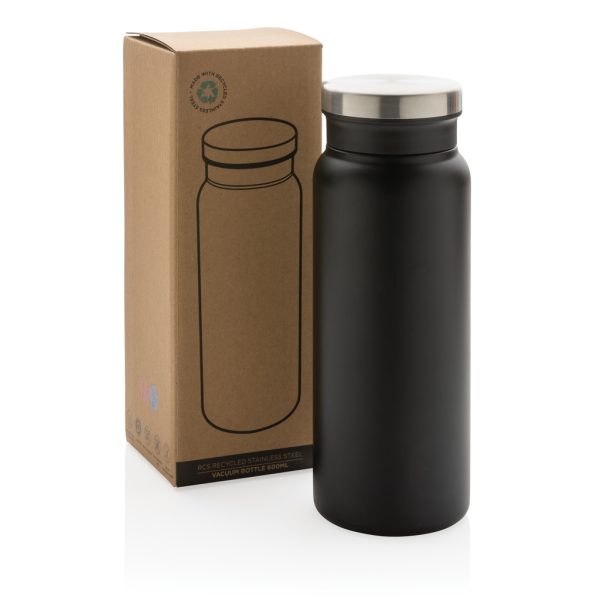 RCS Recycled stainless steel vacuum bottle 600ML P433.021