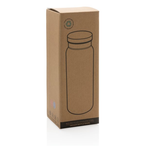 RCS Recycled stainless steel vacuum bottle 600ML P433.025