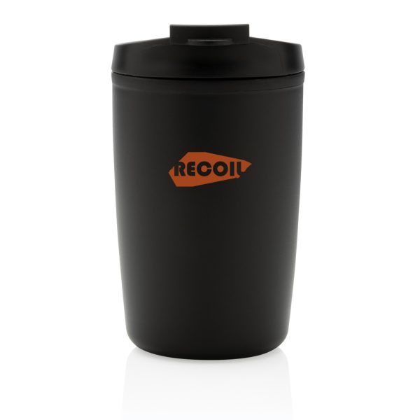 GRS Recycled PP tumbler with flip lid P433.081