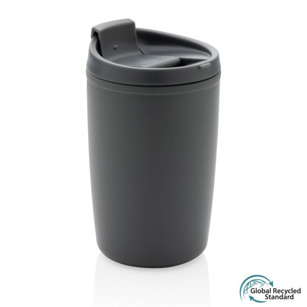 GRS Recycled PP tumbler with flip lid P433.082