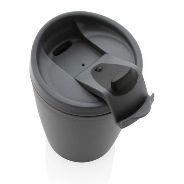 GRS Recycled PP tumbler with flip lid P433.082