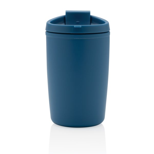 GRS Recycled PP tumbler with flip lid P433.085