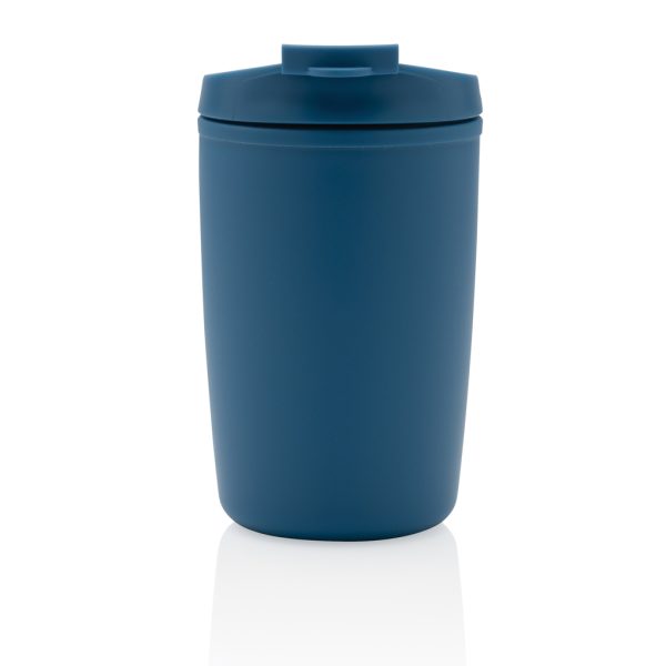 GRS Recycled PP tumbler with flip lid P433.085