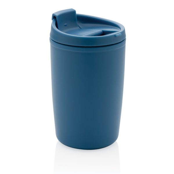 GRS Recycled PP tumbler with flip lid P433.085