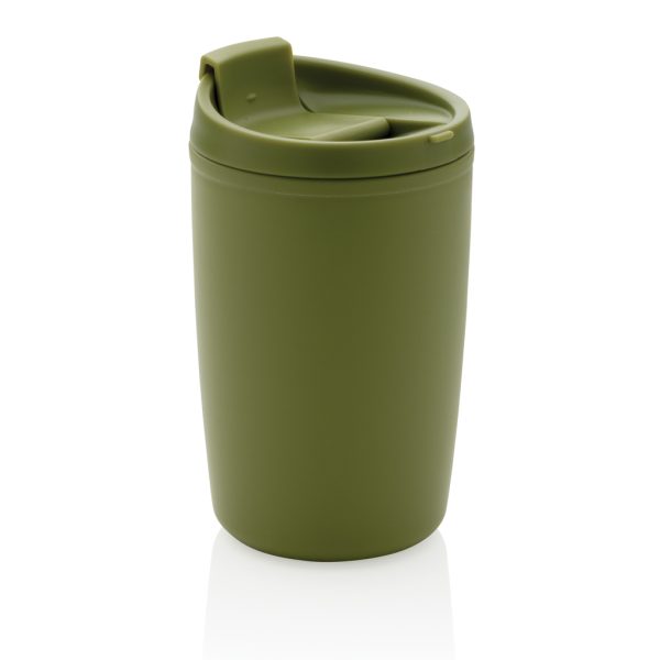 GRS Recycled PP tumbler with flip lid P433.087