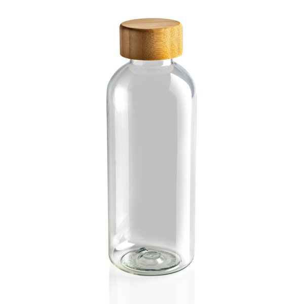 GRS RPET bottle with FSC bamboo lid P433.090