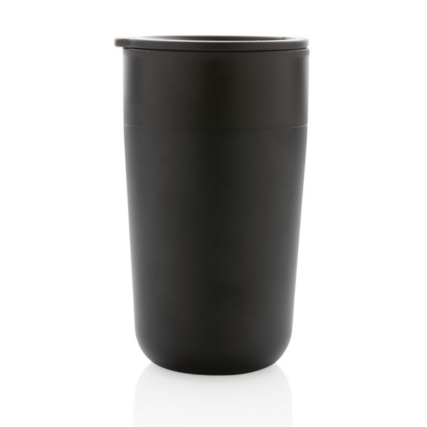 GRS Recycled PP and SS mug with handle P433.231