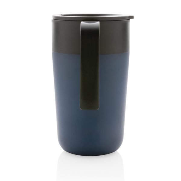 GRS Recycled PP and SS mug with handle P433.235