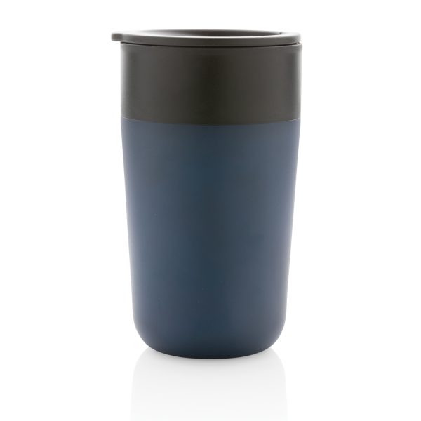 GRS Recycled PP and SS mug with handle P433.235