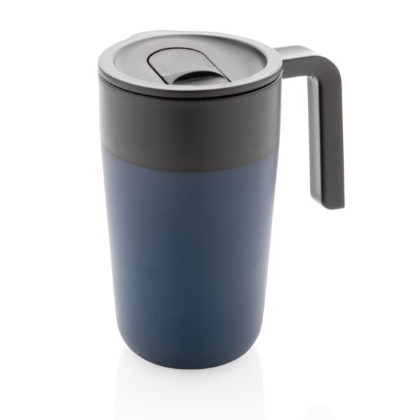 GRS Recycled PP and SS mug with handle P433.235